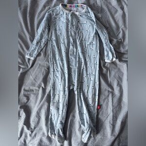 Magnetic Me Blue Sheep Print Onesie
